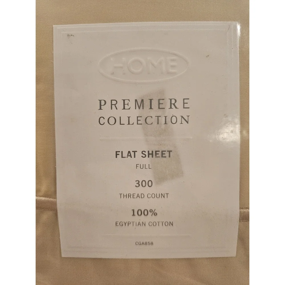 Target‎ Home lot 3 sheet 2-Flat 1-fitted 300 thread Egyptian Cotton Wheat NOS